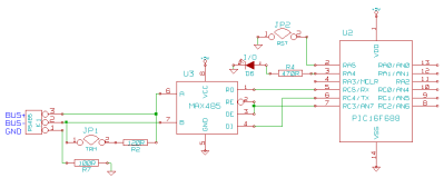 Draft RTU circuit including Max485